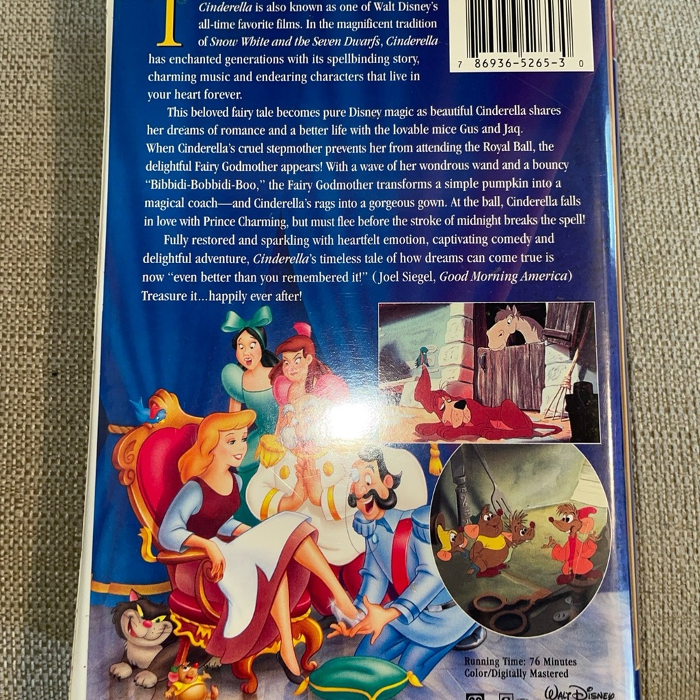 masterpiece collection vhs tape preowned condition